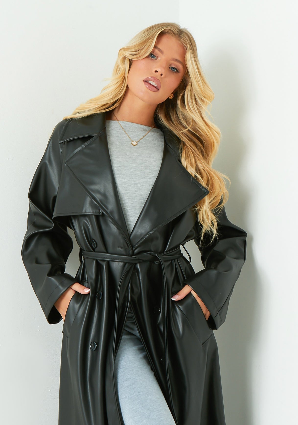 Trench Dani en cuir