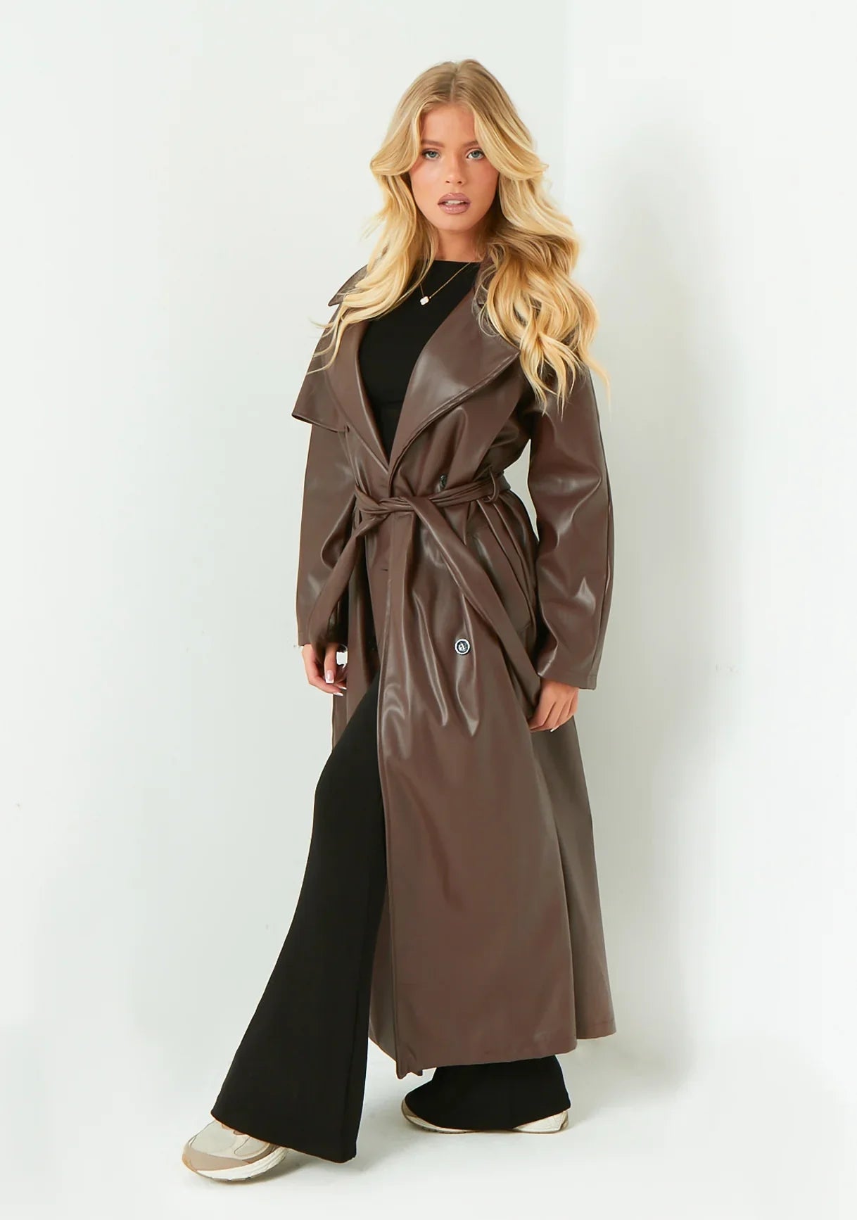 Trench Dani en cuir