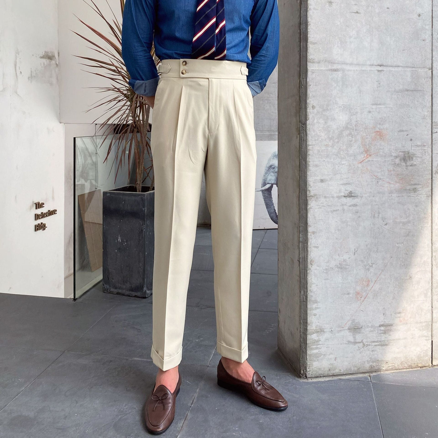 Matéo | Pantalon Tailleur Élégant