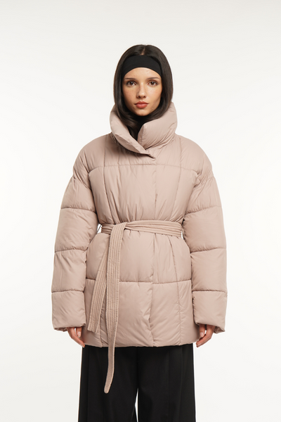 Veste bouffante ceinturée Lisa