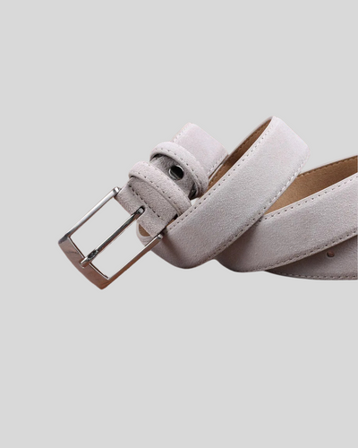 Ceinture en daim - Gris
