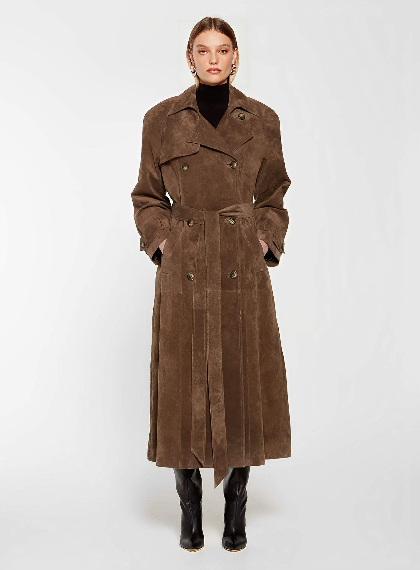 Chloé | Trench-coat en daim